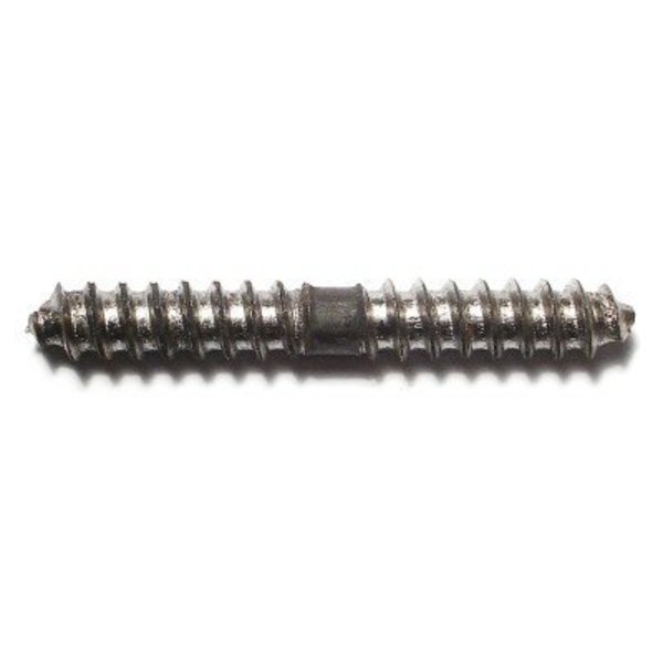 Midwest Fastener 1/4" x 2" Zinc Plated Steel Dowel Screws 100PK 50916